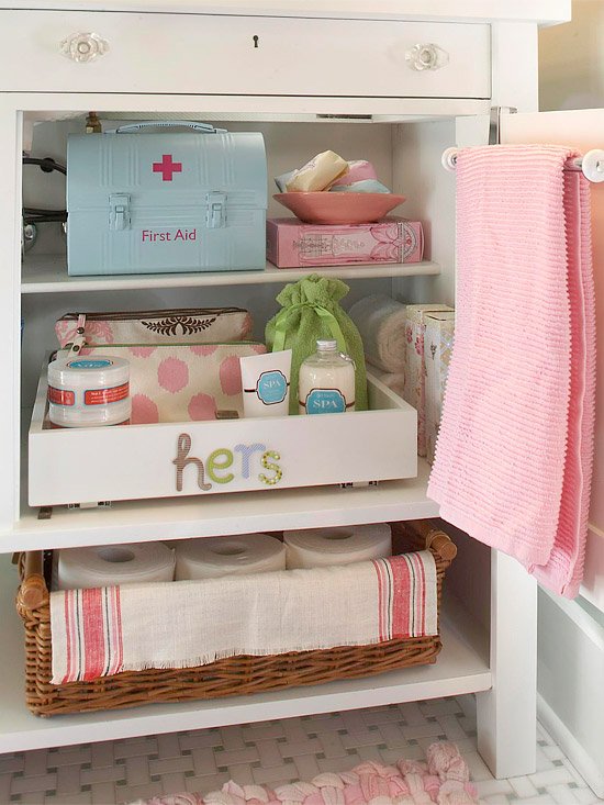 bathroom storage