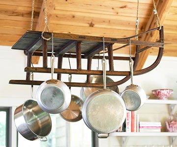 Repurposed Pot Rack