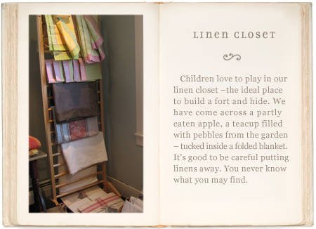 Organzing Your Linens on a Rack